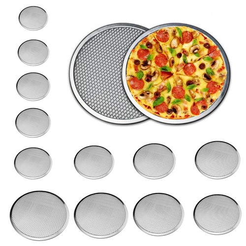 Aluminium flache mesh pizza - mesh,