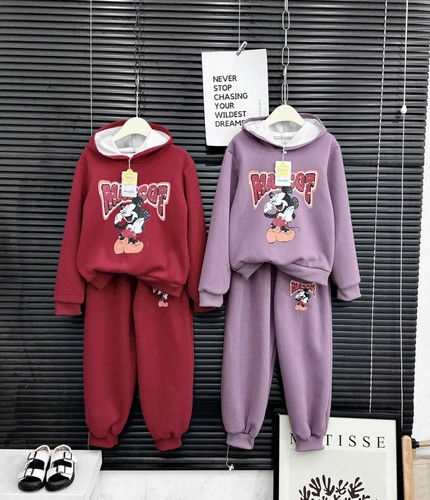 Neues fleece set - neues, kapuze