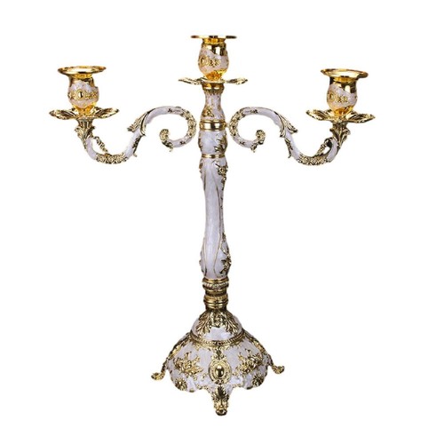 Kerzenhalter mit drei armen - kerzenhalter,