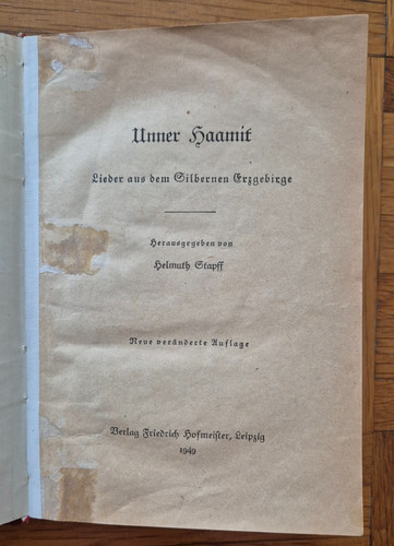 Unner haamit lieder aus - haamit, dem