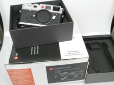 Leica M7 10504 chrom analog Kamera boxed TOP + Karton Near MINT + Box *Ankauf*