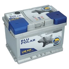 Autobatterie Bären 12V 60Ah 600A/EN Blu Polar Starterbatterie Wartungsfrei