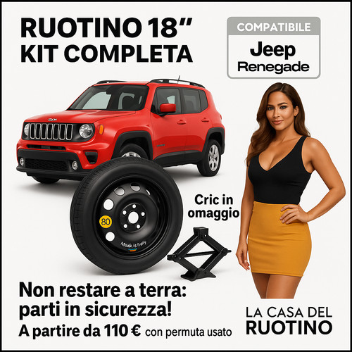 Notrad 145 80r18 für jeep - notrad,