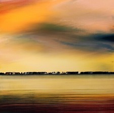 Abstrakte Landschaft Bild