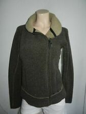 AIGLE Damen Fleece Jacke Gr. 36 braun super warm und weich