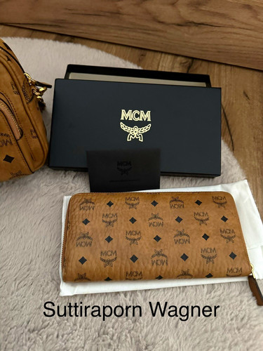 Mcm damen leder - leder, geldbörse