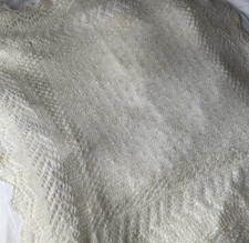 Kuscheliger Urjupinsker oder Orenburger Schal,  Tuch Ziegenflaum Winter-Hochzeit