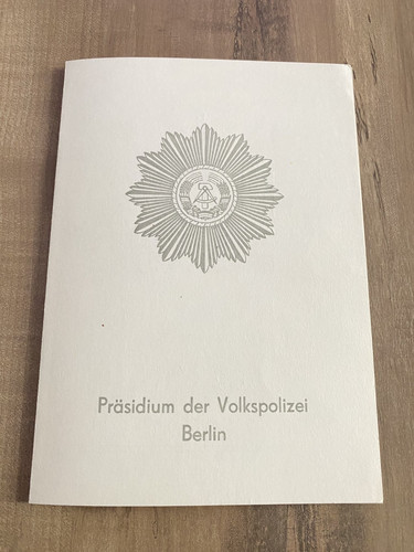 Ddr originale urkunde - ddr,