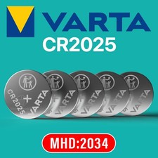 VARTA CR2025 ER2025 DL2025 CR-2025 2025 6025 Knopfzellen Batterie MHD bis 2034