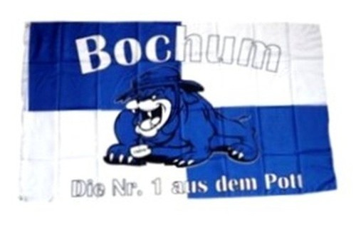 Bochum flagge fahne bulldog - flagge,