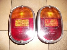 VW Bus T1 T2a Bulli 60-71 Kübel 181 Rückleuchten org. HELLA, s. schöner Zustand!
