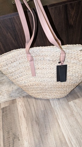 Strandtasche strandkorb rosa - strandtasche,