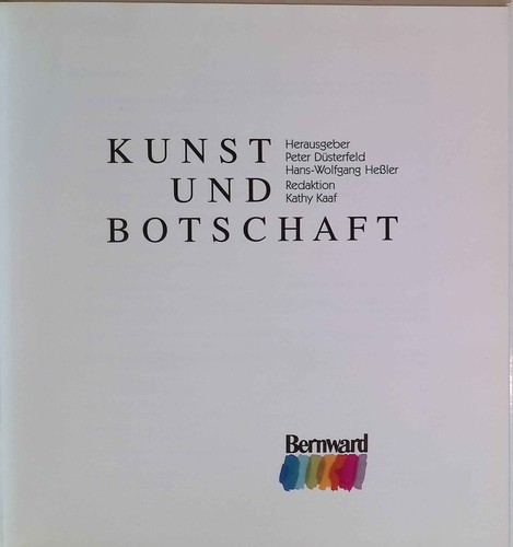 Kunst und botschaft - kunst,