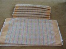 6 Handtücher Duschtuch Badetuch Frottee DDR VEB Herstellung Baumwolle 7tlg. Set