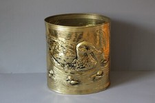 traumhafter Schirmständer geprägtes Messing Ente