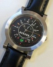 Armbanduhr VW Tacho Motiv 100000 - Ronda Quarzwerk  - Made in Germany