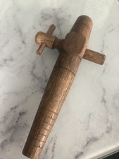 Vintage Bierfass Zapfhahn aus