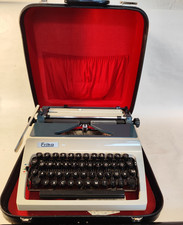 DDR Schreibmaschine Erika Modell 42 Reiseschreibmaschine 70er Büro Empfang