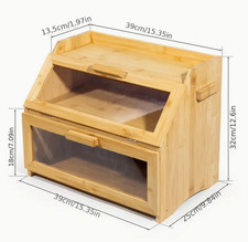 Bambus Brotkasten mit