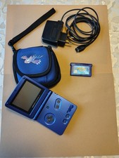 Gameboy Advance SP Pokemon Saphir Kyogre Design Produktpaket.