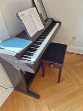 YAMAHA Clavinova gebraucht, Dunkelbraun - Pedale müssen repariert werden