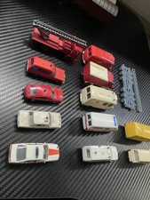 12 Autos Feuerwehr Modellbahn