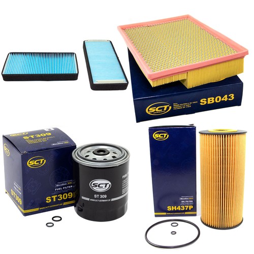 Filter set sct kraftstoff - filter,