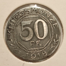 Kriegsmünze 1918 Welzheim 50