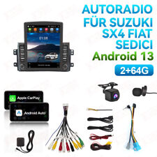 2G+64G Android 13 Autoradio Für SUZUKI SX4 Fiat Sedici 9" GPS Navi Wifi CarPlay