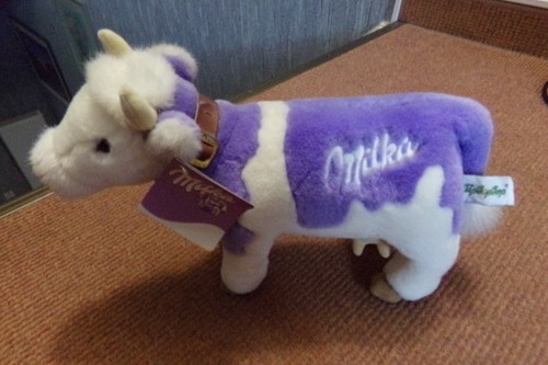 Milka kuh stofftier - milka,
