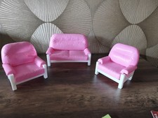 Barbie Puppen Wohnzimmerset