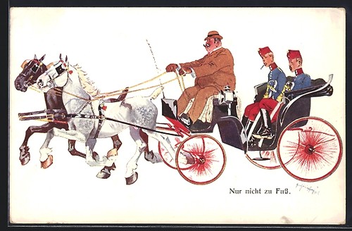 Künstler fritz - künstler-ak,