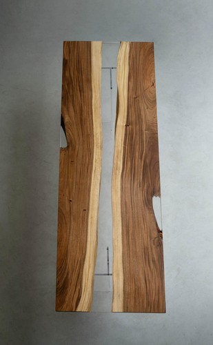 Esstisch river table echtes - river,