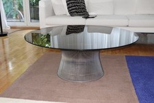 Knoll International Warren Platner Couchtisch D = 105 cm , H = 39 cm TOP Zustand