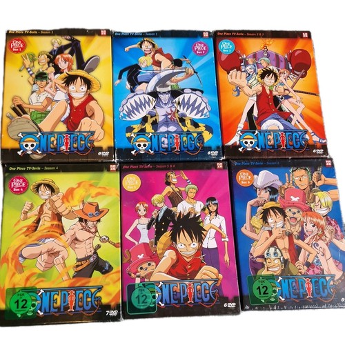 One piece dvd - one, 1–6