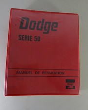 Werkstatthandbuch Chrysler Dodge LKW Serie 50 | 70er Jahre Französisch