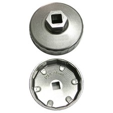 Ölfilterkappe Öldienstschlüssel Ölfilterschlüssel Ölwechsel Werkzeug 74x14-kant