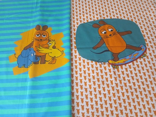 Stoff liebe jersey - liebe, maus