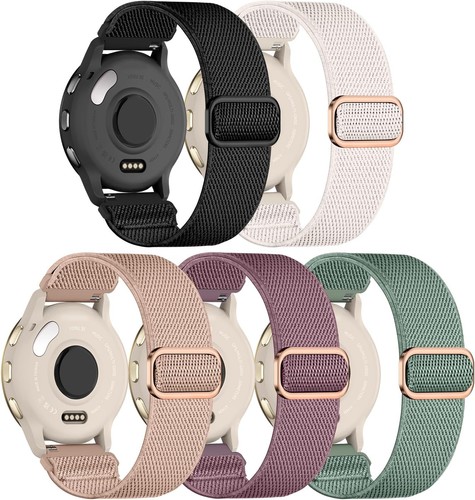 Armband 18mm elastisch nylon - armband,