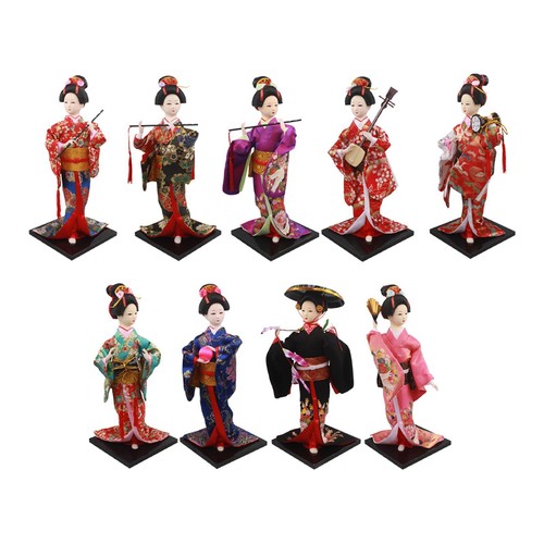 Japanische geisha puppe - geisha,