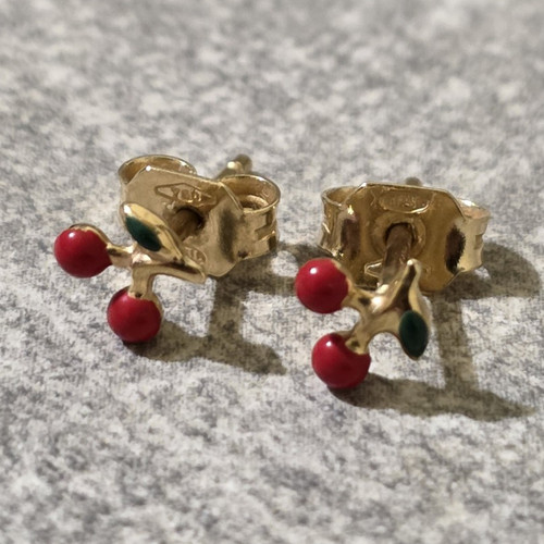 Ohrstecker aus 750 echtes - aus, gold