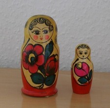 Russische Matrjoschka! Matroschka! Babuschka! Matrioschka! 2 Puppen. ZERTIFIKAT!