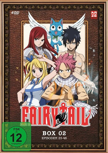 Fairy tail box - 2, dvd