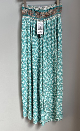 Damen hose palazzo bunt boho - hose,