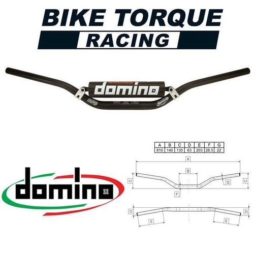 Domino black hrb medium - black,