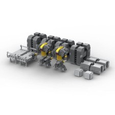 Sci-fi Fighter Hangar Model 4751 teile für Personen ab 15 Jahren MOC-117944