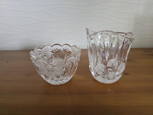 Kristallglas milch und zucker - kristallglas,