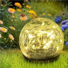 Solarlampen Garten Kugel