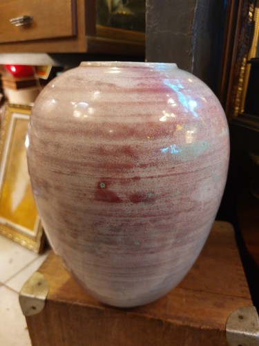 Keramikvase signiert aus den - aus,