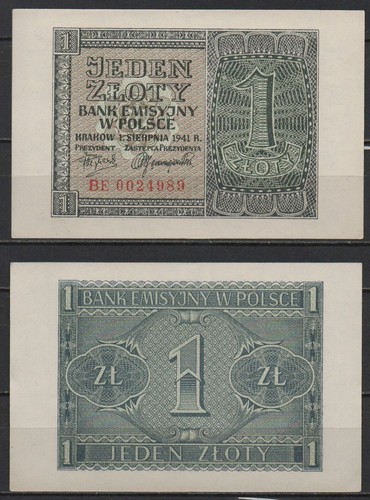 30265 banknote polen 1 - [30265],